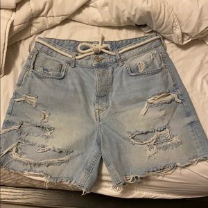 Jean shorts